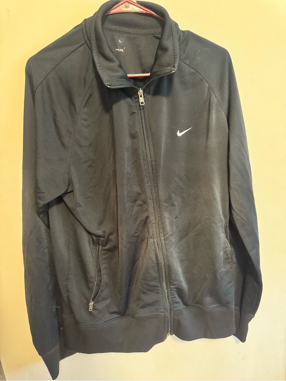 Nike Black Men’s Zip-Up Performance Jacket
